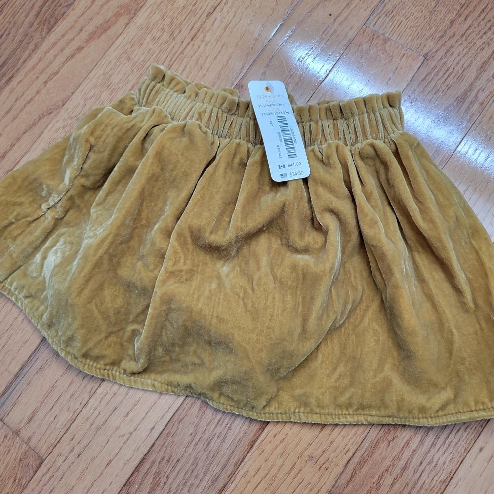 NWT Gymboree Size 18-24 Month Tan Skirt with Diaper Cover